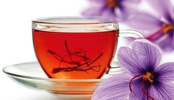 عکس زعفران چای