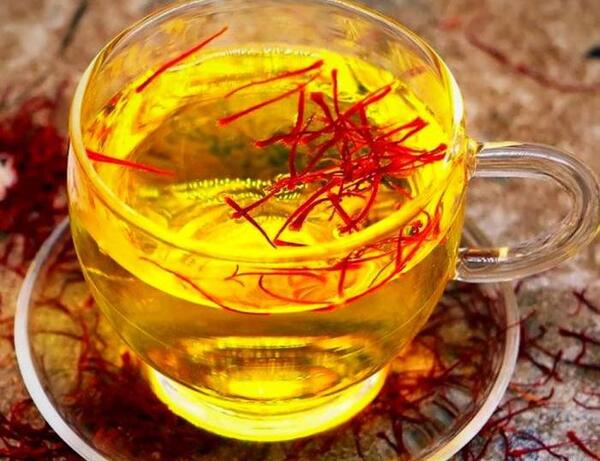 عکس زعفران چای