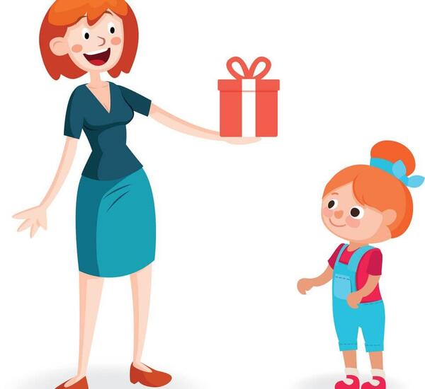عکس کارتونی هدیه