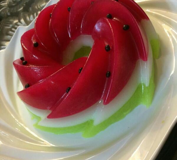 عکس ژله سه رنگ