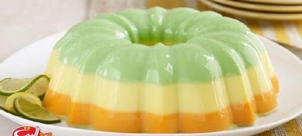 عکس ژله سه رنگ