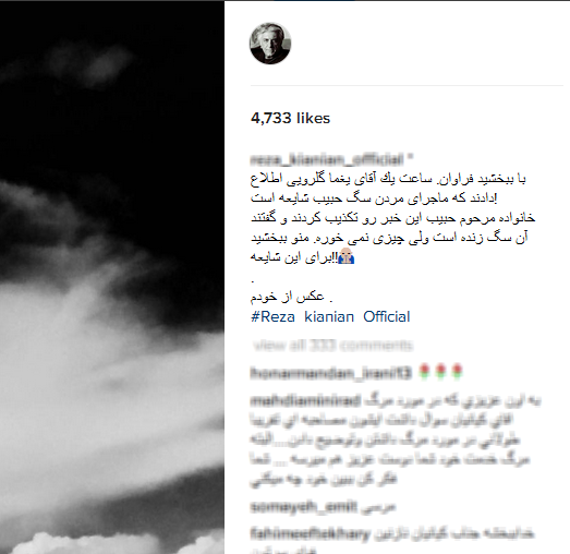عکس سگ حبیب