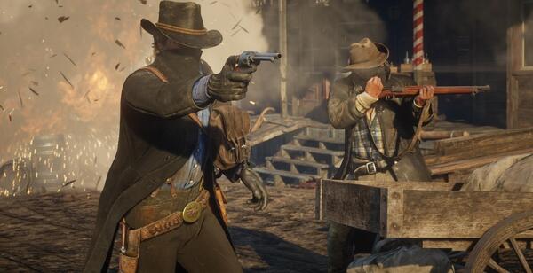 عکس بازی red dead 2