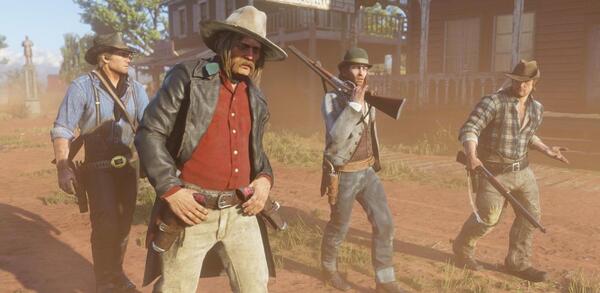 عکس بازی red dead 2