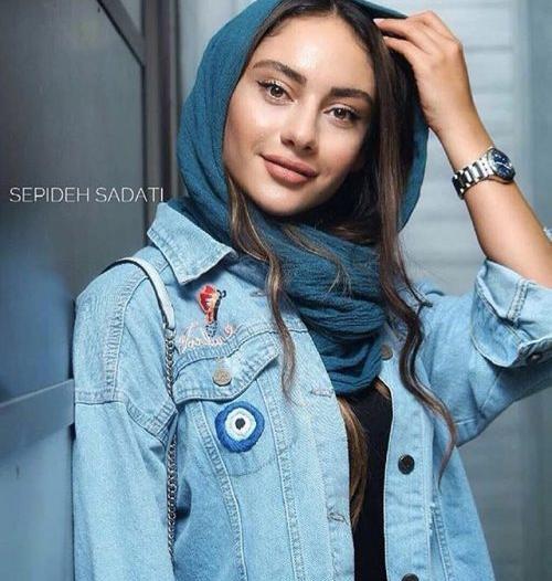 عکس واقعی پیشونی سفید