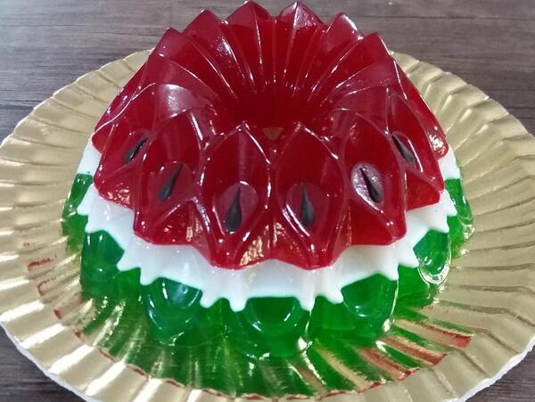 عکس ژله بستنی برای شب یلدا