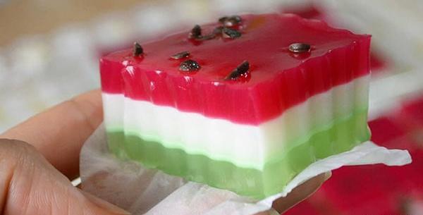 عکس ژله بستنی برای شب یلدا