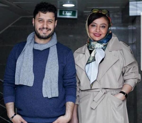 عکس عروسی جواد عزتی و همسرش