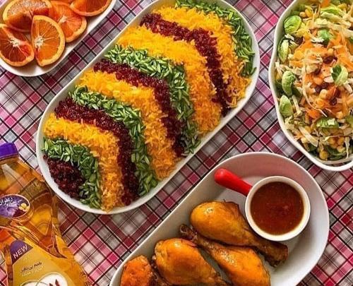 عکس زیبای زرشک پلو با مرغ