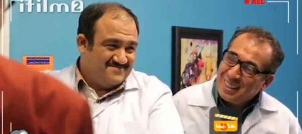 عکس پشت صحنه طنز در حاشیه