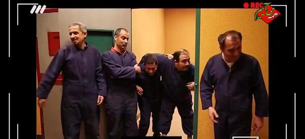 عکس پشت صحنه طنز در حاشیه