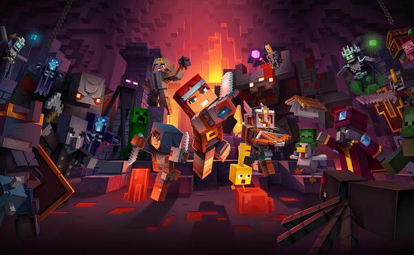 عکس بازی minecraft