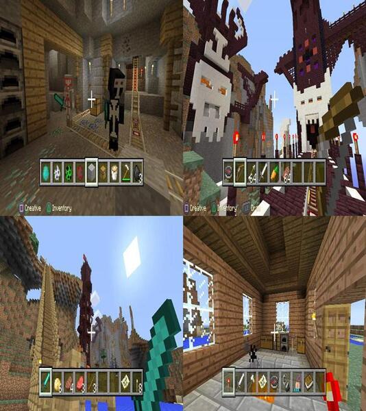 عکس بازی minecraft