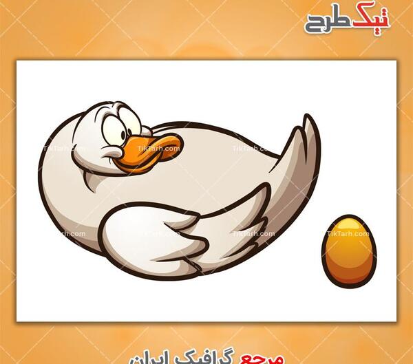 عکس کارتون غاز