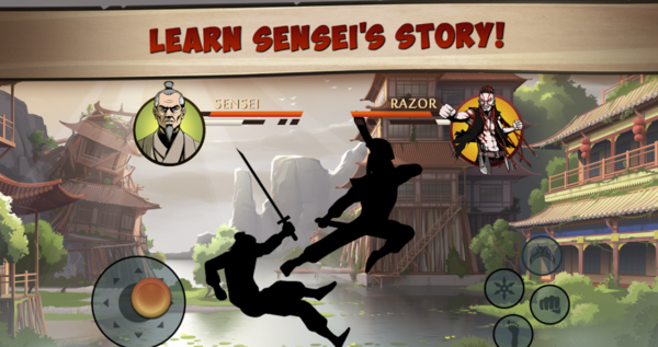 عکس بازی shadow fight