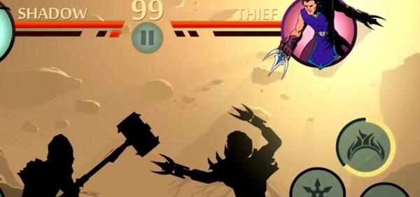 عکس بازی shadow fight