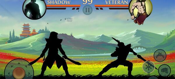 عکس بازی shadow fight