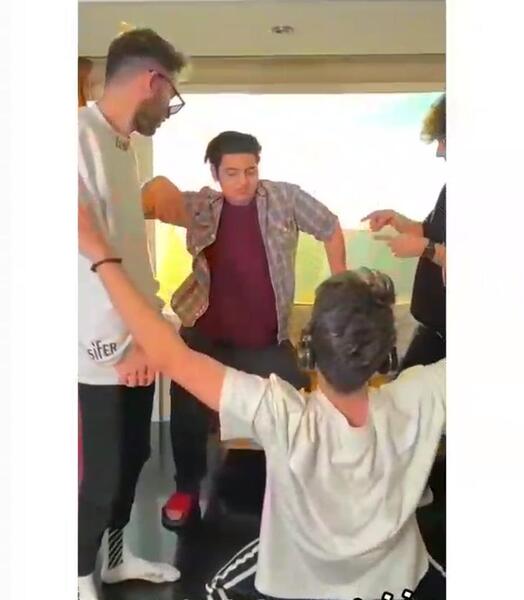 عکس مهراب و لئو رضا