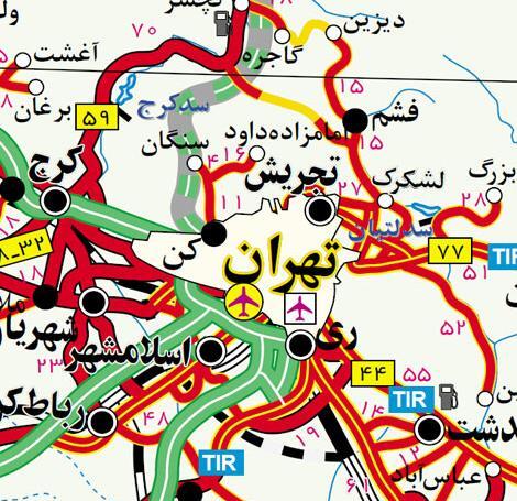 دانلود عکس نقشه ایران برای موبایل