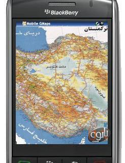 دانلود عکس نقشه ایران برای موبایل