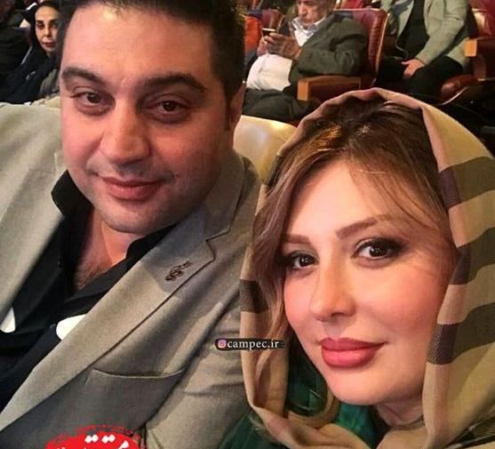 عکس های عاشقانه نیوشا ضیغمی و همسرش