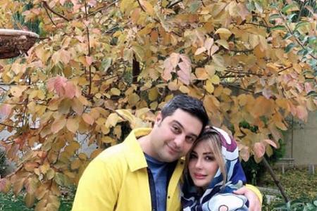 عکس های عاشقانه نیوشا ضیغمی و همسرش