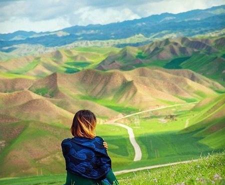 عکس پروفایل دختر طبیعت