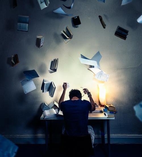 عکس ذهن آشفته