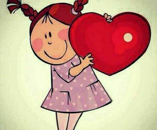 عکس پروفایل دخترونه فانتزی قلب