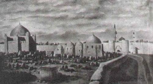 عکس قدیمی قبرستان بقیع