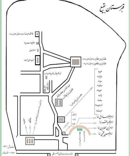 عکس قدیمی قبرستان بقیع