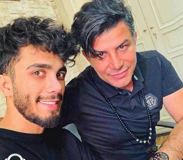 عکس دوست دختر جدید مهراب