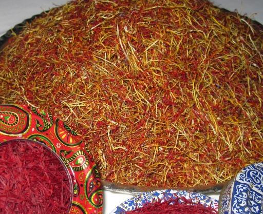 عکس ریشه زعفران