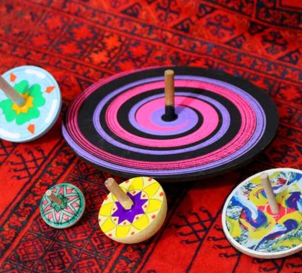 عکس فرفره رنگی متحرک
