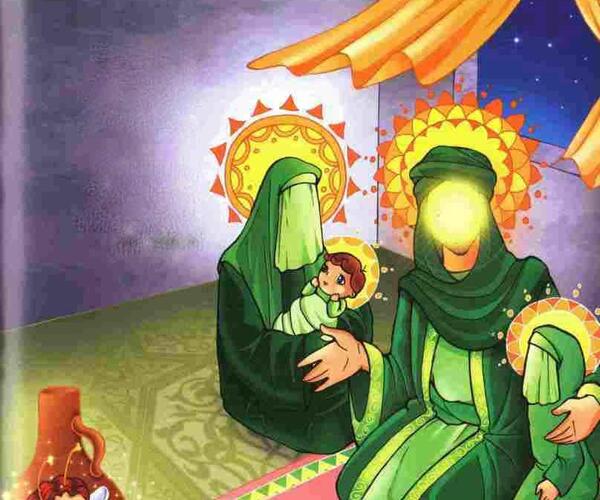 عکس حضرت علی کودکانه