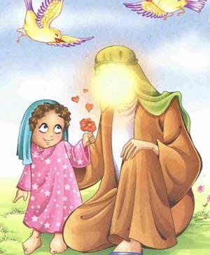 عکس حضرت علی کودکانه