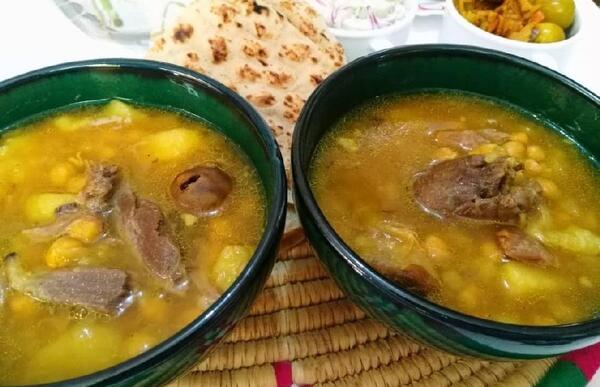 عکس آبگوشت زرد