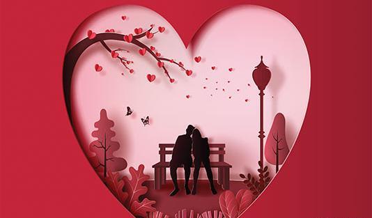 عکس قلب عاشقانه فانتزی