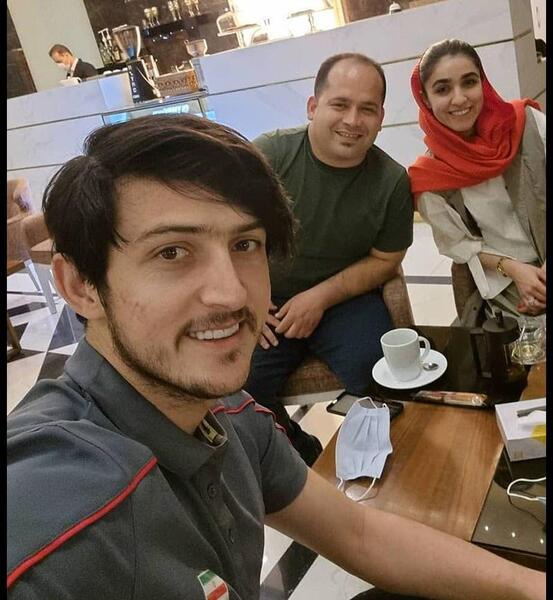 عکس نامزدی سردار آزمون