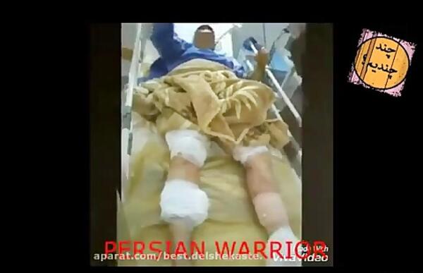 عکس چاقو خوردن گردن وحید مرادی