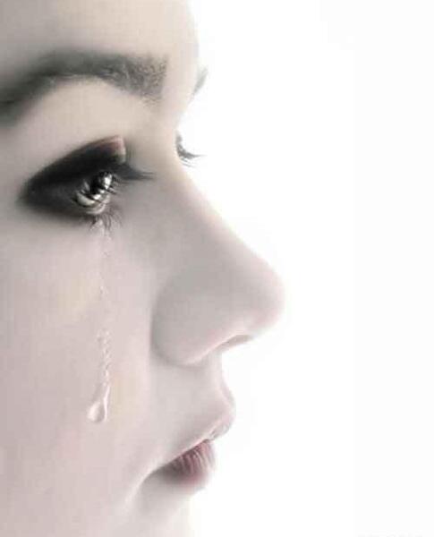 عکس گریه دختر عاشقانه