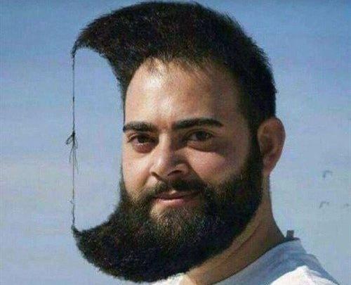 عکس ریش خنده دار