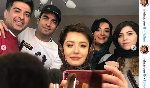 عکس پشت صحنه ثبت جوانی