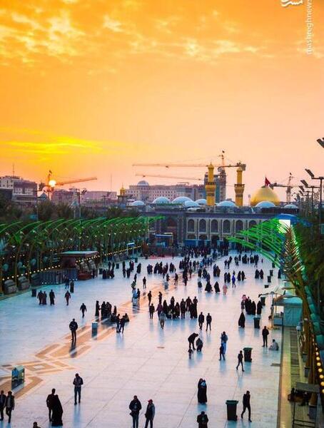 عکس کربلا از دور