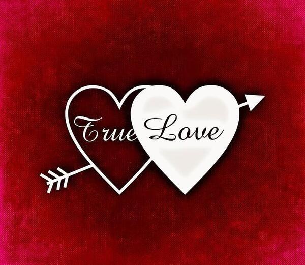 عکس عاشقانه دو قلب سیاه