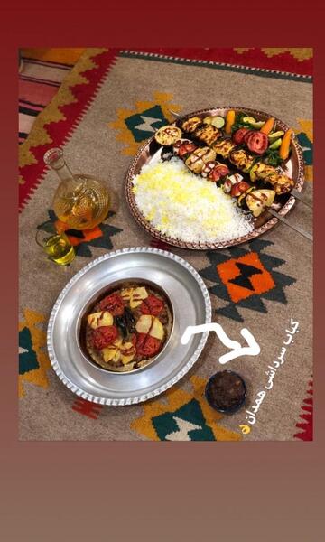 عکس رستوران زعفران همدان