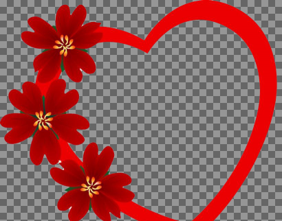 قاب عکس قلب عاشقانه