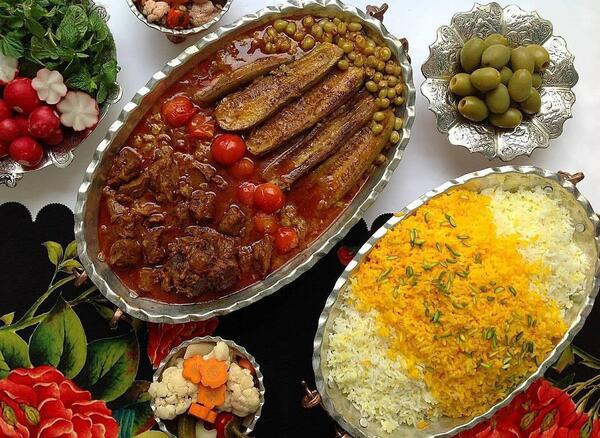 عکس غذاهای مجلسی ایرانی