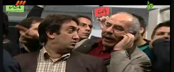عکس پشت صحنه خنده بازار