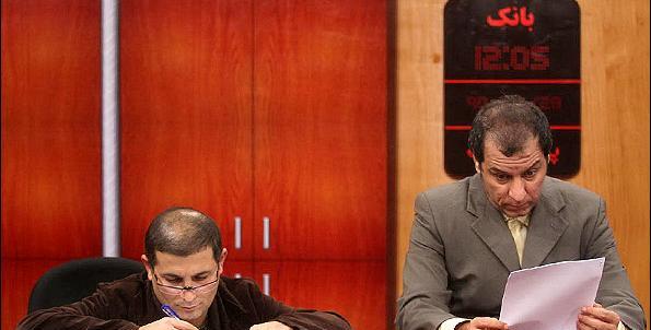 عکس پشت صحنه خنده بازار